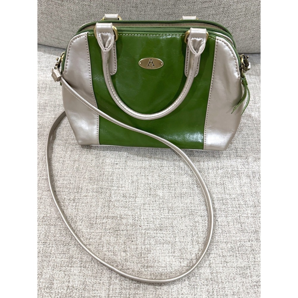 Vintage Y2K Aurielle Leather Mini Satchel Crossbody Indie
